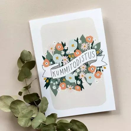 Helle Visuals Kummitodistus A5 - Kortit ja suklaalevyt - helle10600 - 1