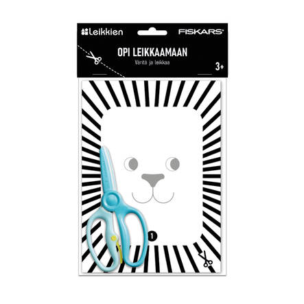 Leikkien Opi leikkaamaan askartelusetti - Askartelu/Tarrat/Tatuoinnit - L30040 - 1