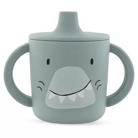 Trixie vauvan nokkamuki, sininen hai - Juomapullot, astiat ja aterimet - trixie96460 - 1