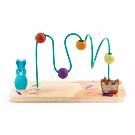 Djeco RollCarott puinen labyrintti - Aktiviteettilelut - DJ06370 - 2