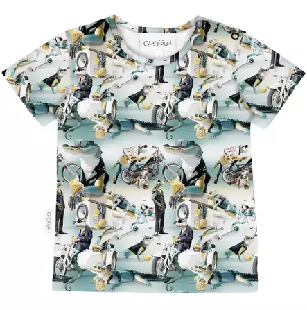 Gugguu lasten T-paita, liskot - T-paidat - gugP033230 - 1