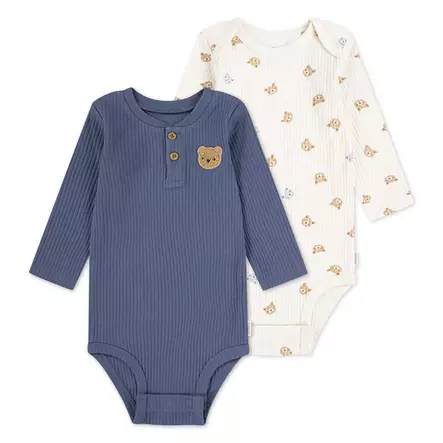 Huggies vauvan body 2kpl, nalle - Pitkähihaiset bodyt - hug5z2860 - 2