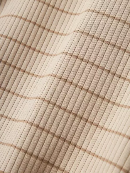 Lil'Atelier lasten rib paita, beige - Pitkähihaiset paidat - name13239260 - 2