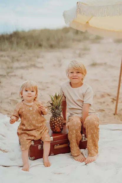 Metsola lasten housut, hiekka - Muut housut - MET25S200 - 3