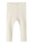 Name It lasten rib legginsit, beige - Legginsit - nameit13198040 - 1