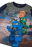 Lego lasten Ninjago paita, sini-vihreä - Pitkähihaiset paidat - lego890590 - 3