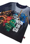 Lego lasten Ninjago paita, siniharmaa - Pitkähihaiset paidat - lego948590 - 2