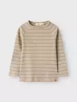 Lil'Atelier lasten rib paita, beige - Pitkähihaiset paidat - name13239260 - 1