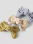 Lil'Atelier muslin hiuspinnit 3kpl - Kellot, korut ja hiustarvikkeet - lil13251530 - 3