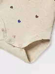 Name it vauvan rib body, beige sydän - Pitkähihaiset bodyt - name13246480 - 2
