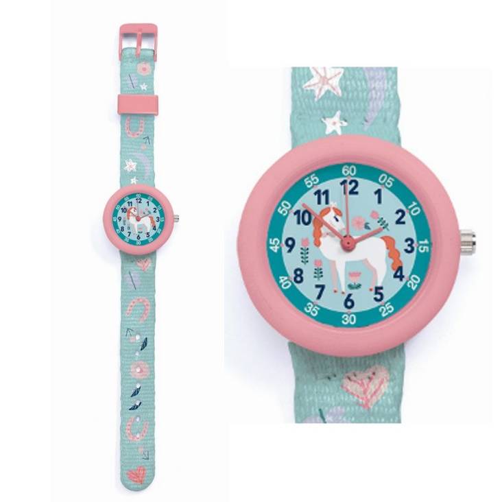 Djeco lasten rannekello Hevonen - Kellot, korut ja hiustarvikkeet - DD00420 - 1