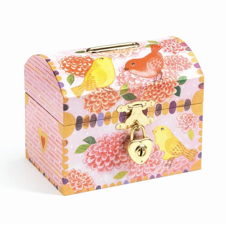 Djeco säästölipas, Aarrearkku - linnut - Sisustus - DD03330 - 1