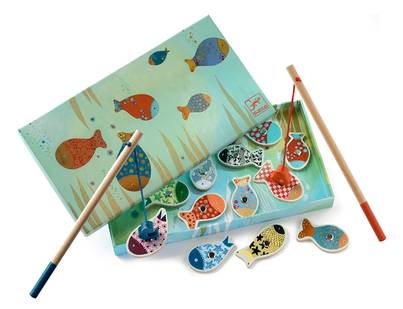 Magneettinen kalastuspeli, kalat - Pelit ja palapelit - DJ01650 - 1