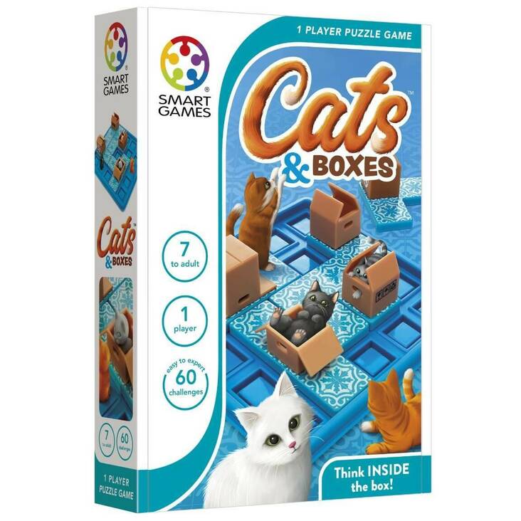 SmartGames Cats and Boxes logiikkapeli - Pelit ja palapelit - SG450 - 1