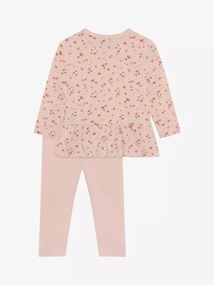 CeLaVi lasten pyjama, roosa / kukka - Yöasut - celavi6890 - 1