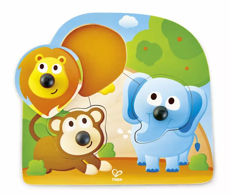 Hape ensipalapeli, villieläimet - Pelit ja palapelit - hape040310 - 1