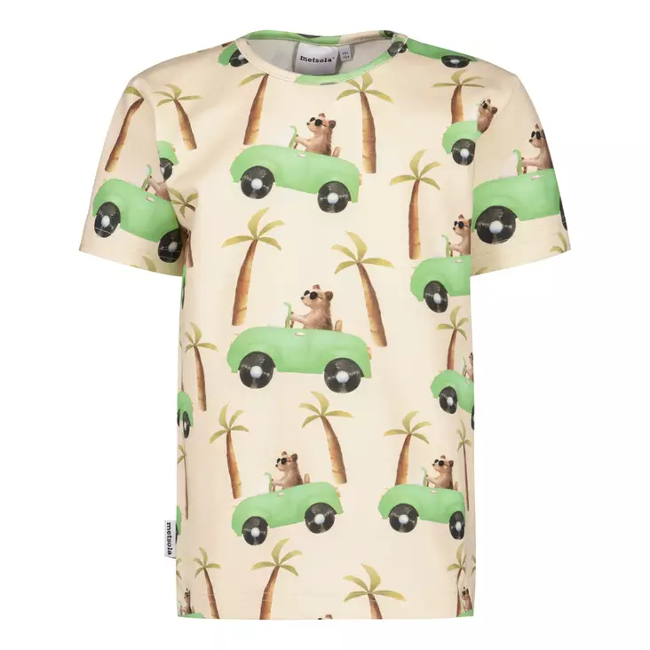 Metsola lasten T-paita, auto - T-paidat - mets263610690 - 1