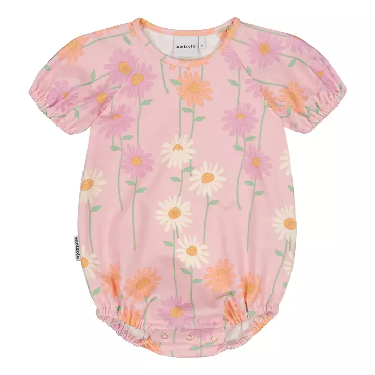 Metsola vauvan romper, kukka - Lyhythihaiset bodyt ja kesäpuvut - mets26461112090 - 1