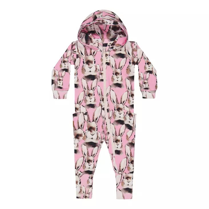 Metsola lasten jumpsuit, pupu/pinkki - Jumpsuitit ja haalarit - mets26B810 - 1
