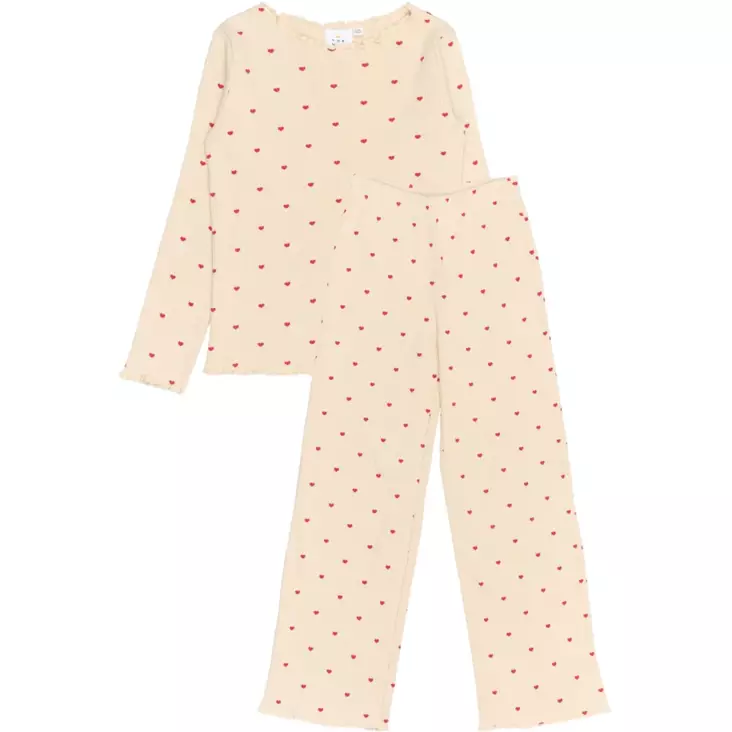 The New lasten pyjama, sydän - Yöasut - tn6660 - 1