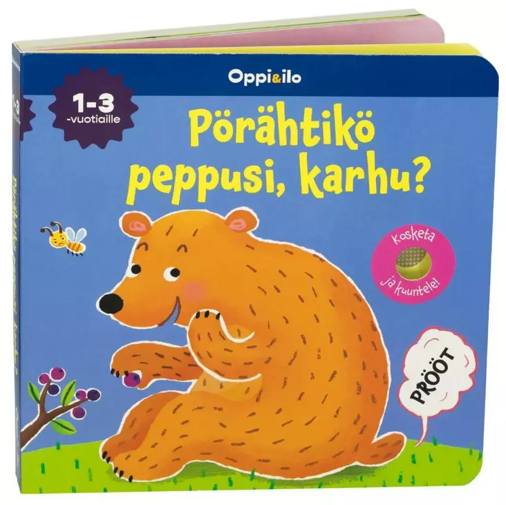 Oppi&Ilo Pörähtikö peppusi karhu? kirja - Kirjat - wa636820 - 1