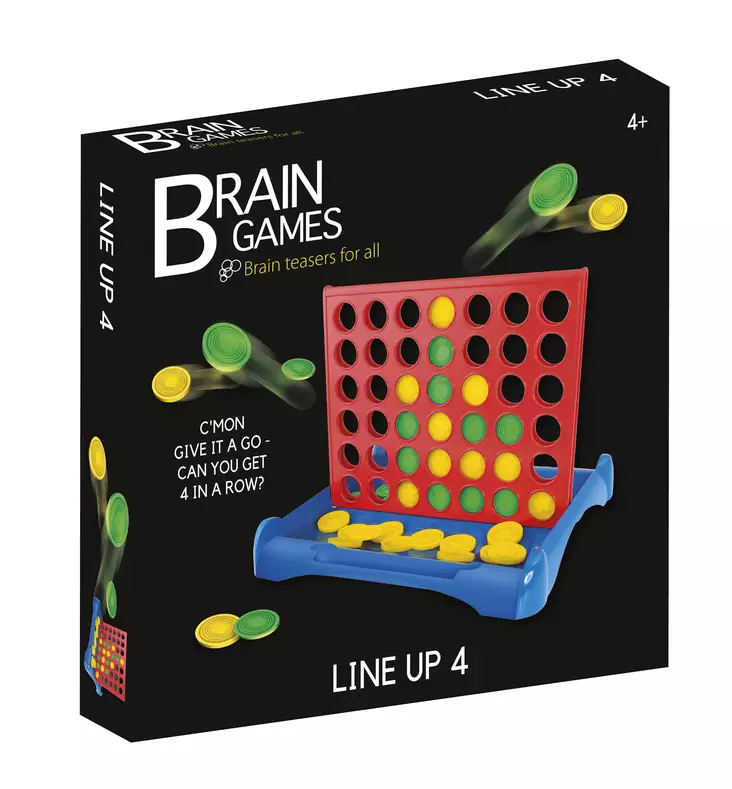 Brain Games neljän suora - Pelit ja palapelit - 90090570 - 1