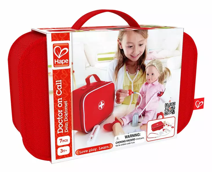 Hape Lääkärintarvikkeet - Koti- ja roolileikit - hape109010 - 1