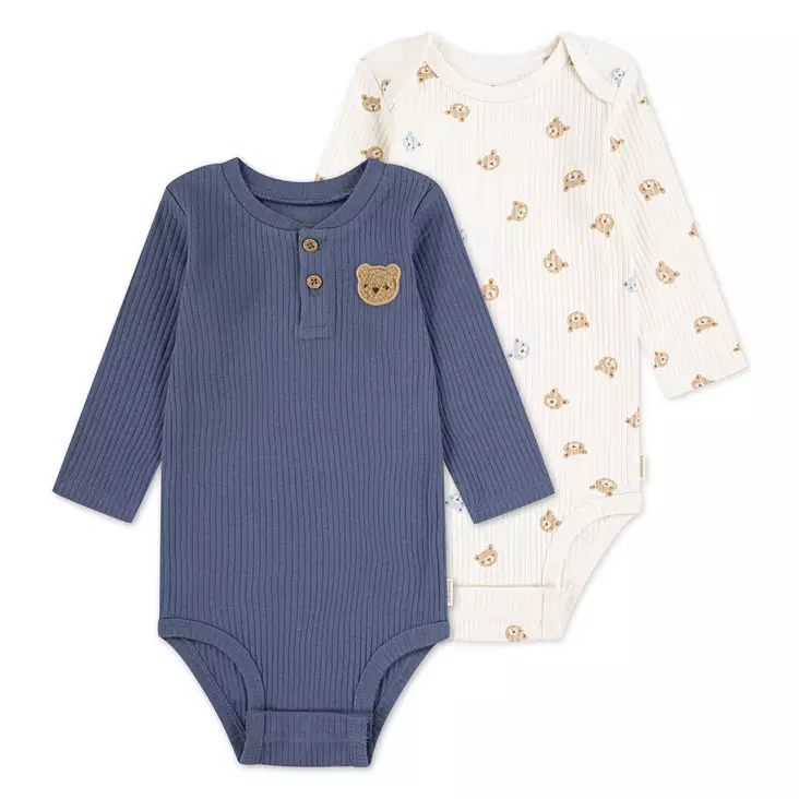 Huggies vauvan body 2kpl, nalle - Pitkähihaiset bodyt - hug5z2860 - 2