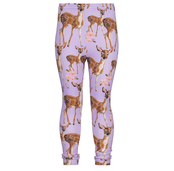 Metsola lasten legginsit, lila bambi - Legginsit - met61046200 - 1