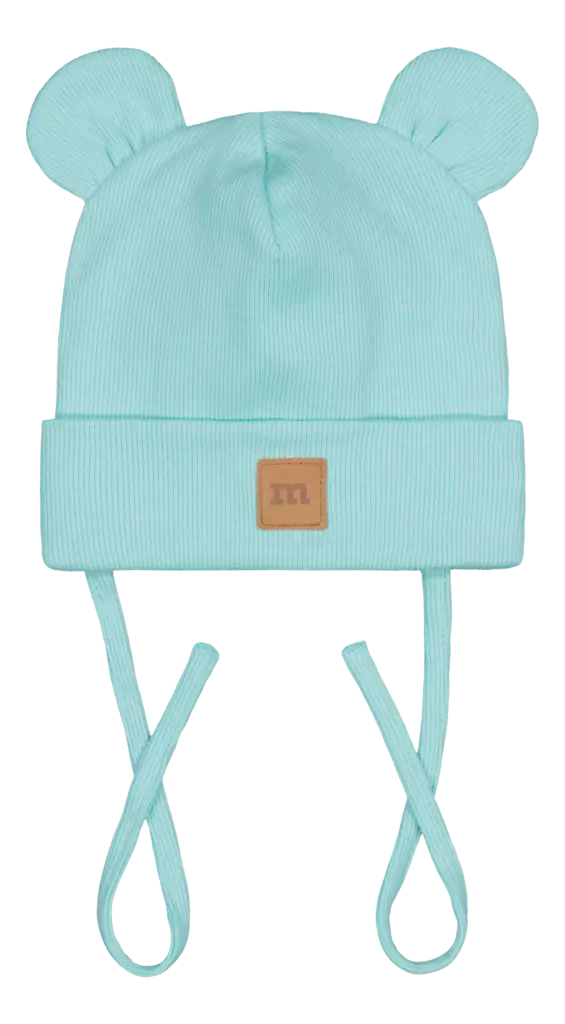 Metsola vauvan rib nallepipo, turkoosi - Välikausipipot - met25000270 - 1