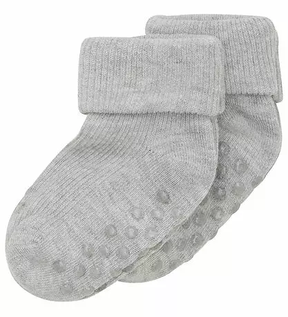 Minymo jarrusukat 2paria, harmaa - Sukat - minymo6164130 - 1