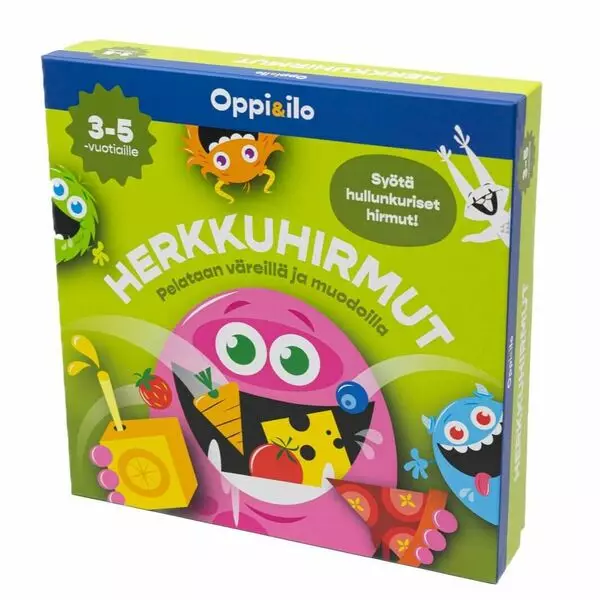 Oppi&ilo Herkkuhirmut lastenpeli - Pelit ja palapelit - ws966780 - 1