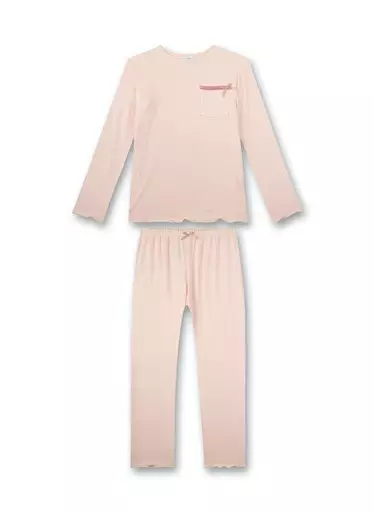 Sanetta lasten pyjama, roosa - Yöasut - san245550 - 1
