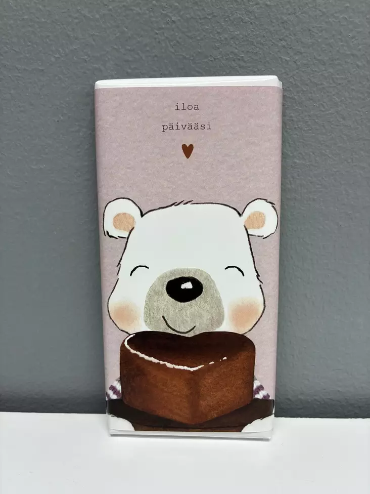 Suklaalevy, kevät - Kortit ja suklaalevyt - makeistoK6A10 - 1