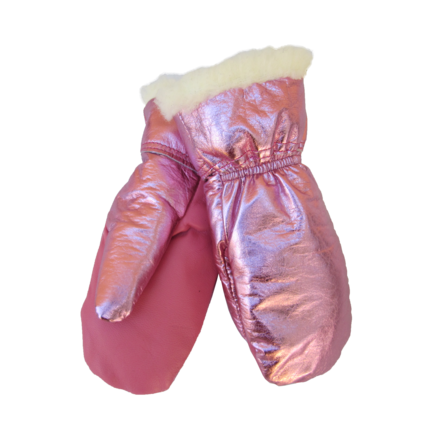 Käsinetori lasten kimallenahkarukkaset - Talvikäsineet - kasi11 - 1