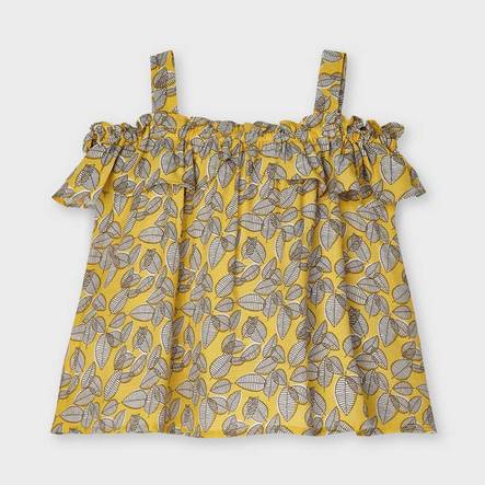 Mayoral lasten toppi, keltainen - Hihattomat paidat - mayoral3195011 - 2