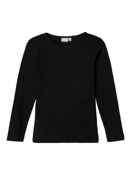 Name It lasten villapaita, musta - Villakerrastot - nameit13199541 - 1