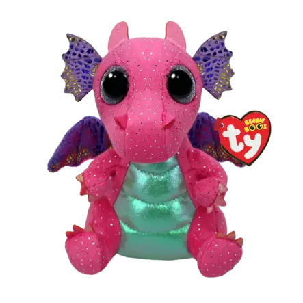 Ty pehmolelu SPITFIRE, pinkki lohikäärme - Pehmolelut - TY37361 - 1