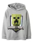 Name it huppari Minecraft, Grey Melange - Hupparit ja svetarit - name13255031 - 1