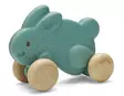 PlanToys Pyörillä liikkuva pupu, minttu - Puulelut - p5731 - 1