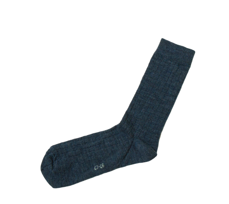 Joha lasten rib villasukat, sininen - Sukat - joha50082060021 - 1