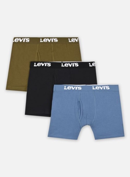 Levis lasten bokserit 3kpl, musta/oliivi/sininen - Aluspukeutuminen - lev9L0311 - 1