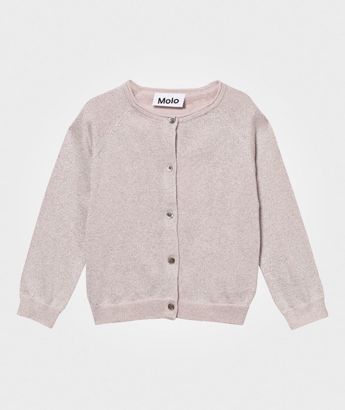 Molo lasten neuletakki, vaalea roosa - Neuleet - 4S17K301 - 1