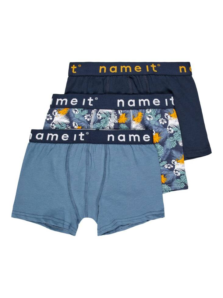 Name it boxerit 3-pack, China blue - Aluspukeutuminen - name13182681 - 1