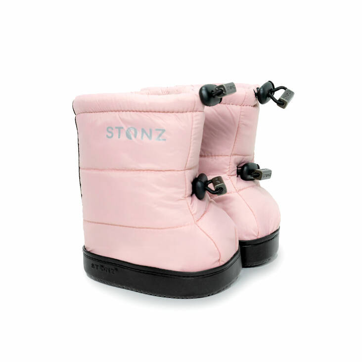 Stonz Toddler Puffer Booties, Haze pink - Töppöset - stonz2101 - 1