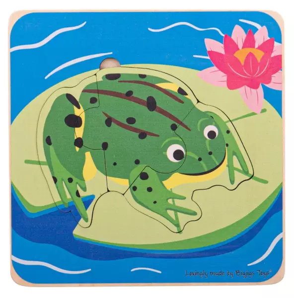 Bigjigs palapeli, sammakko - Pelit ja palapelit - BJ33031 - 1