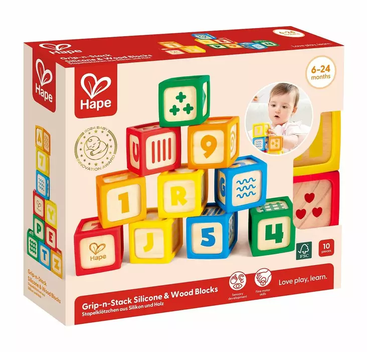 Hape puupalikat - Puulelut - hape001131 - 1