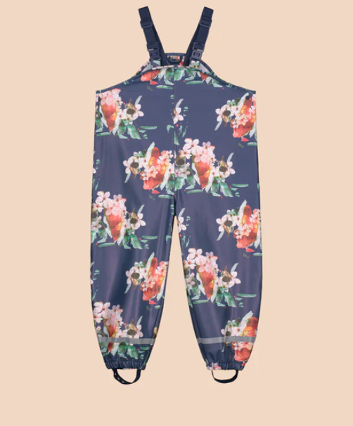 Kaiko lasten sadehousut, Blue blossom - Sadevaatteet ja -asusteet - KaikoK00881 - 1