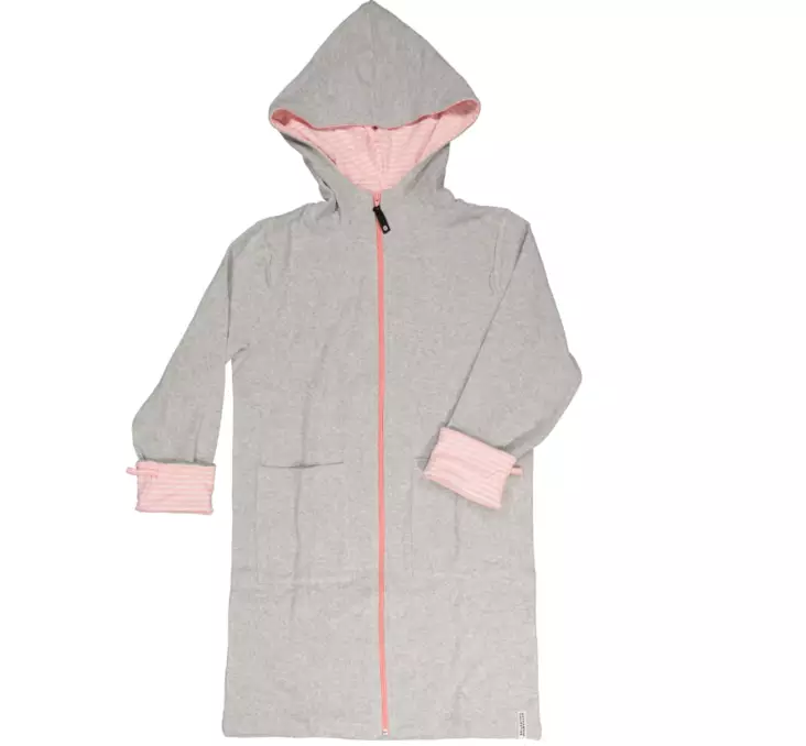 Geggamoja kylpytakki harmaa XS - 158/164 - Kylpytakit - gegaw24001 - 1