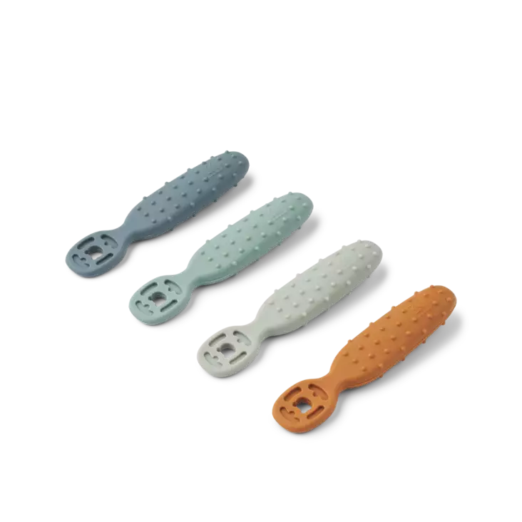 Liewood maistelulusikat 4kpl, sininen - Juomapullot, astiat ja aterimet - LW196861081 - 4